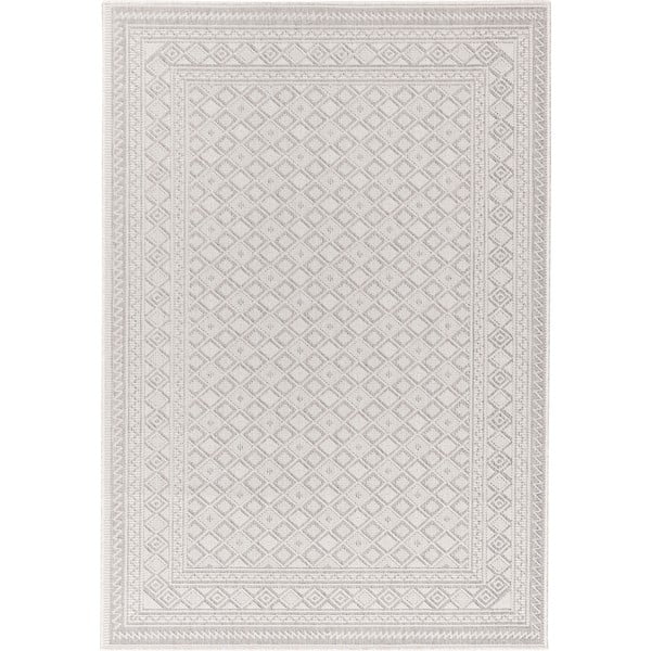 Sivý vonkajší koberec 290x200 cm Terrazzo - Floorita