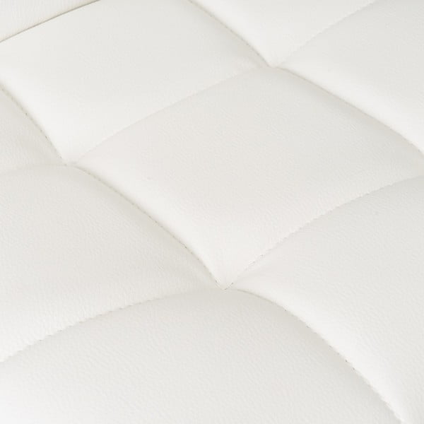 Biele barové stoličky s nastaviteľnou výškou z imitácie kože v súprave 2 ks (výška sedadla 93 cm) – Casa Selección-image-2