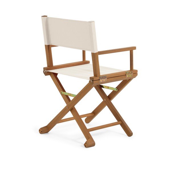 Béžová skladacia vonkajšia stolička z akáciového dreva Kave Home Dalisa-image-3