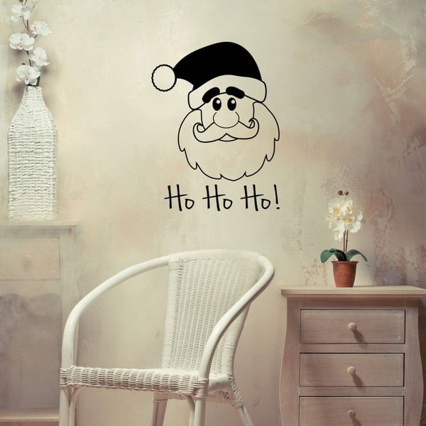 Samolepka na stenu Santa Claus, 37 x 49 cm