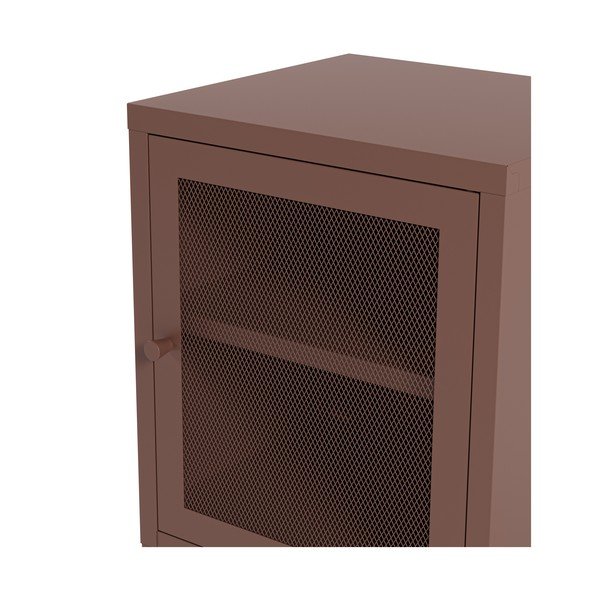 Vínovočervený nočný stolík Fayna – Marckeric-image-4