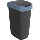 Odpadkový kôš z recyklovaného plastu 50 l Twist - Rotho