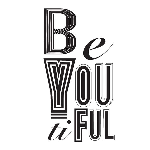 Plagát Beyoutiful, 30x40 cm-image-1