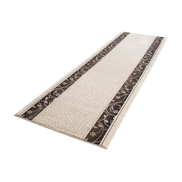 Hnedý/béžový koberec behúne 80x350 cm Plant – Hanse Home-image-2