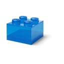 Modrý plastový detský úložný box 25x25x18 cm – LEGO®
