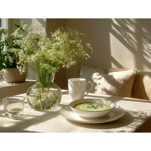 Jedálenská súprava 18 ks z kostného porcelánu Decora – Orion-image-1