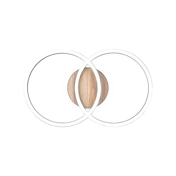 Čierno-hnedé LED stmievateľné stropné svietidlo 28x46 cm Giro – Reality-image-3