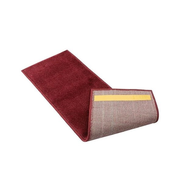Červené nášľapy na schody v súprave 13 ks 22x73 cm Pure Red – Mila Home