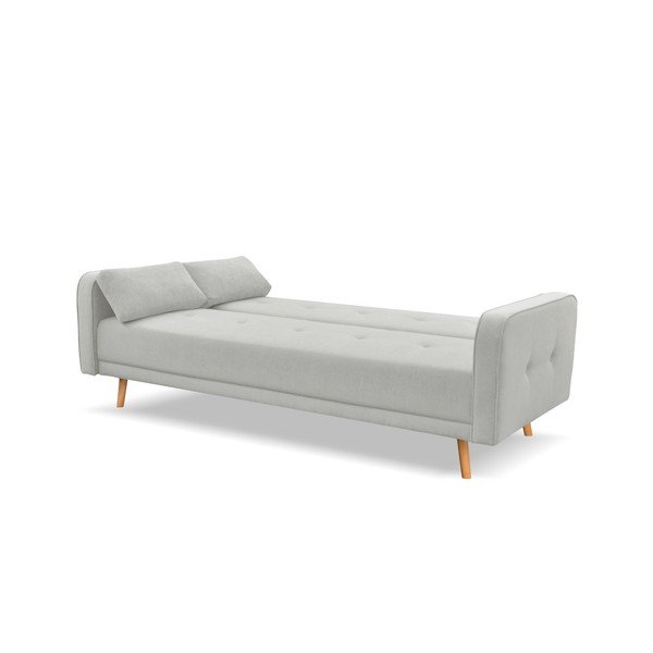 Svetlosivá rozkladacia pohovka Cosmopolitan Design Stuttgart, 212 cm-image-2