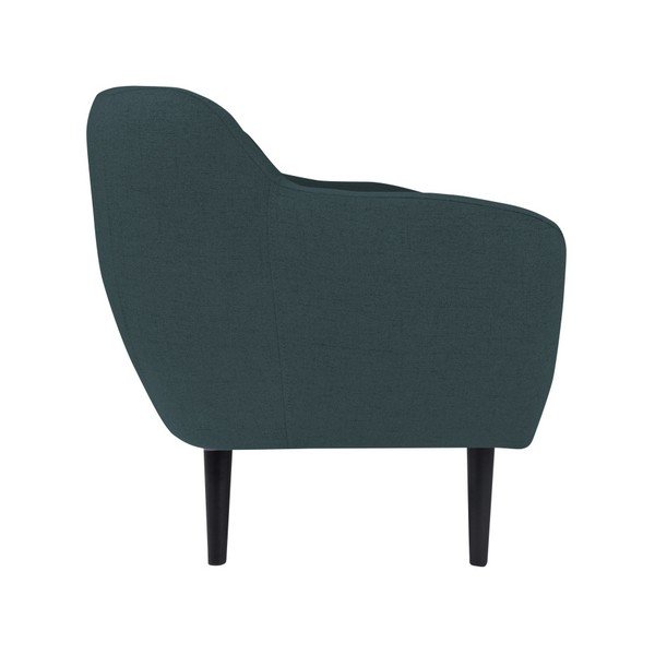 Tmavomodrá pohovka s hnedými nohami Mazzini Sofas Piemont, 188 cm-image-3