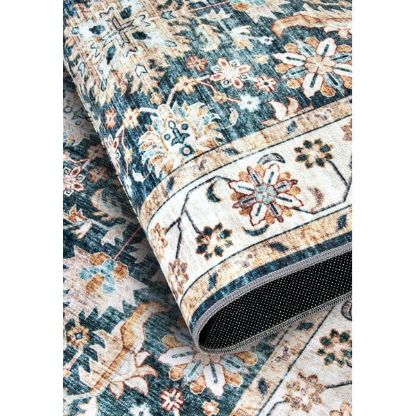 Modrý koberec 160x230 cm Saveh Blue Cream – Elle Decoration-image-3