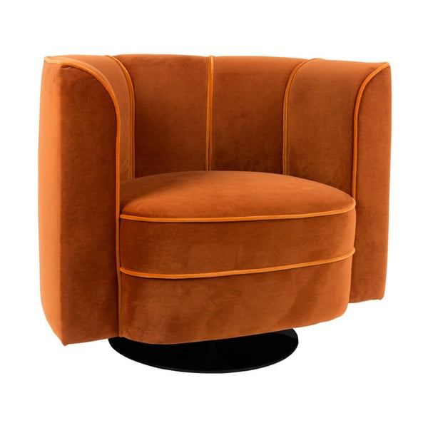 Oranžové kreslo Dutchbone Flower