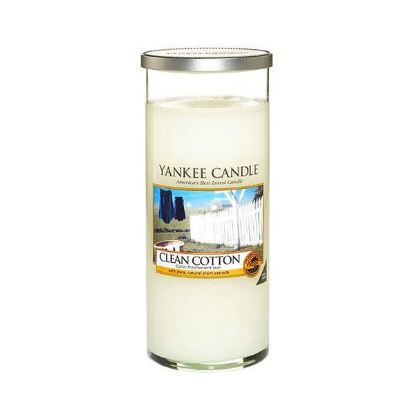 Vonná sviečka Yankee Candle Čistá Bavlna, doba horenia až 140 hodín