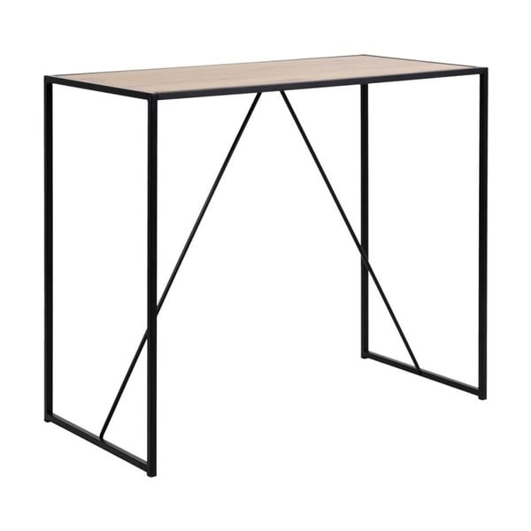 Čierno-hnedý barový stolík Actona Seaford-image-2