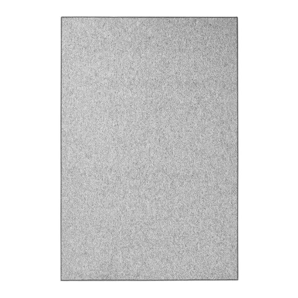 Sivý koberec BT Carpet Wolly v sivej farbe, 160 × 240 cm
