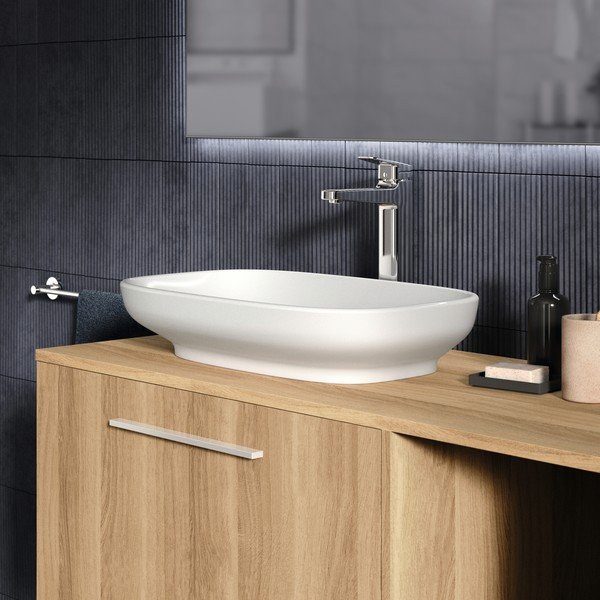 Doska pod umývadlo v dekore duba v prírodnej farbe 120x51 cm i.Life B – Ideal Standard-image-4