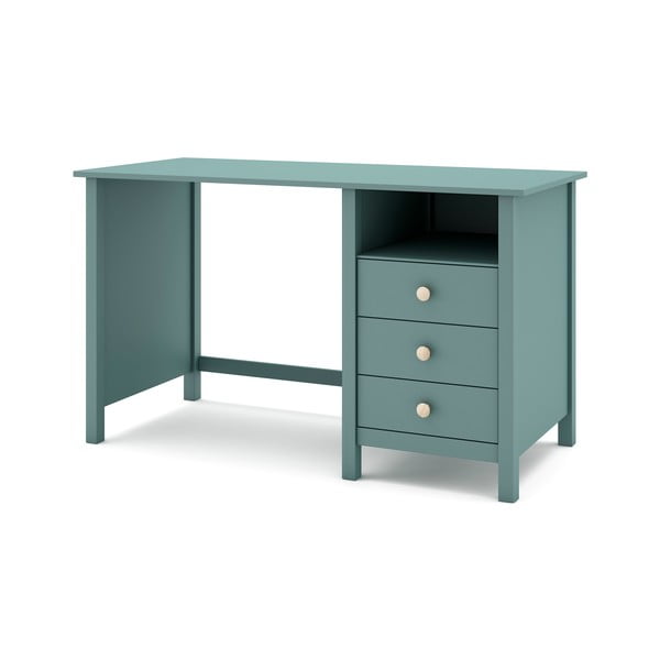 Detský písací stôl z borovicového dreva 54x120 cm Max – Marckeric-image-4