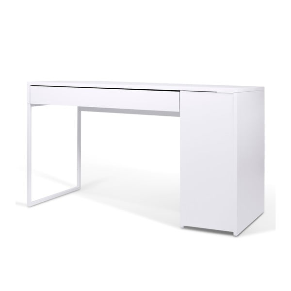 Biely pracovný stôl TemaHome Prado-image-4