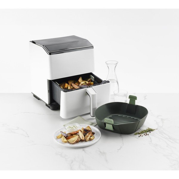 Silikónový košík do teplovzdušnej fritézy 25x25 cm XL – Lékué-image-1