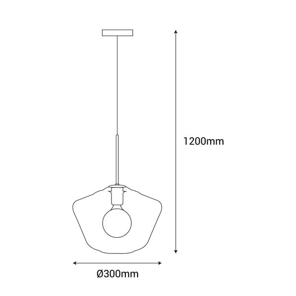 Závesné svietidlo SULION Astrid, výška 120 cm-image-2