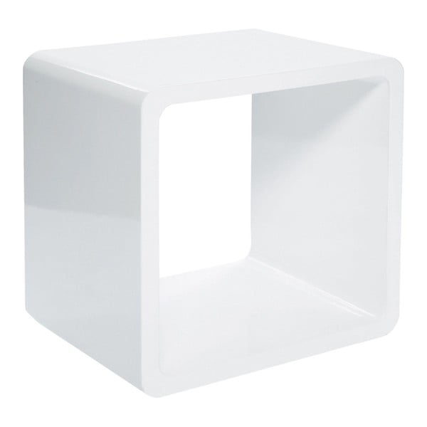 Biely policový diel Kare Design Cube
