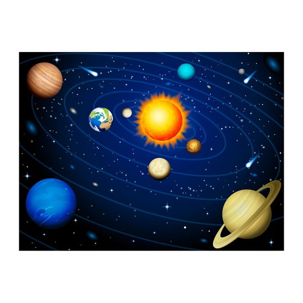 Veľkoformátová tapeta Artgeist Solar System, 200 x 154 cm