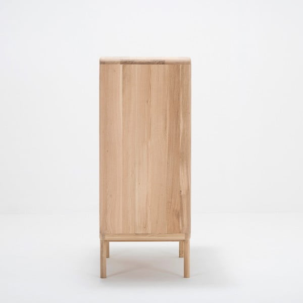 Komoda z masívneho dubového dreva so zásuvkou Gazzda Fawn-image-4