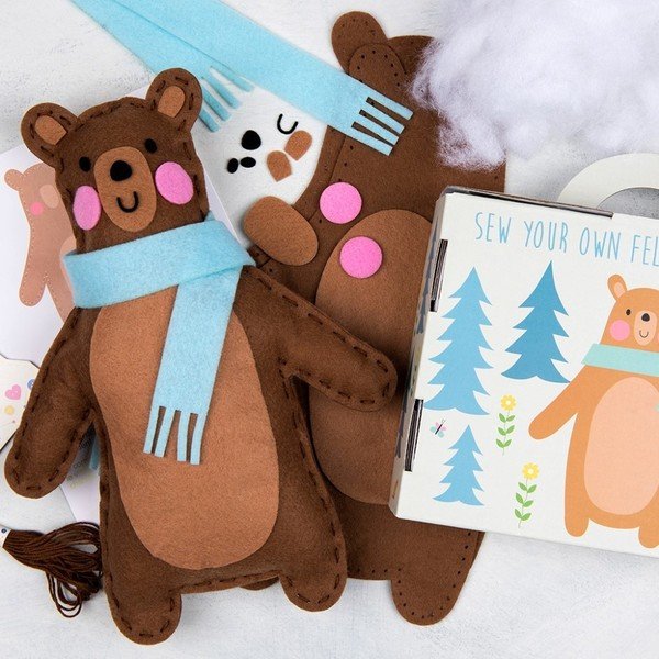 Set na ušitie medvedíka Rex London Bruno the Bear-image-2