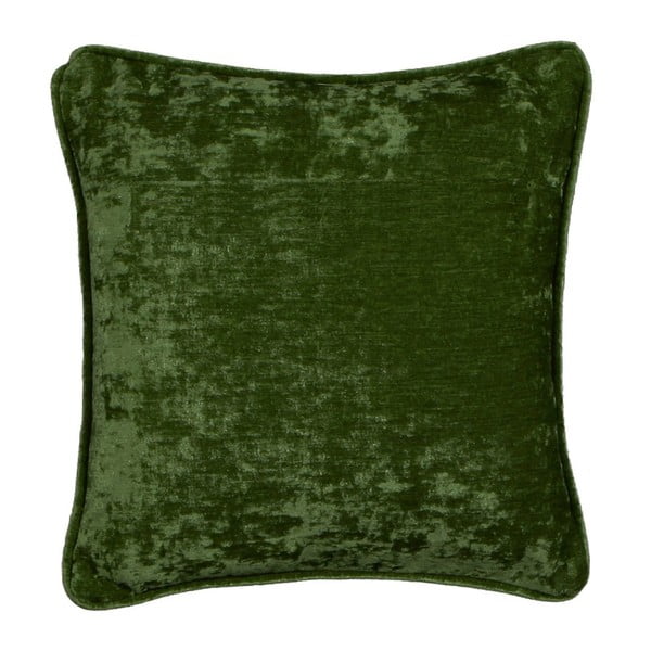 Tmavozelená obliečka na vankúš Kate Louise Exclusive Ranejo, 45 x 45 cm-image-1