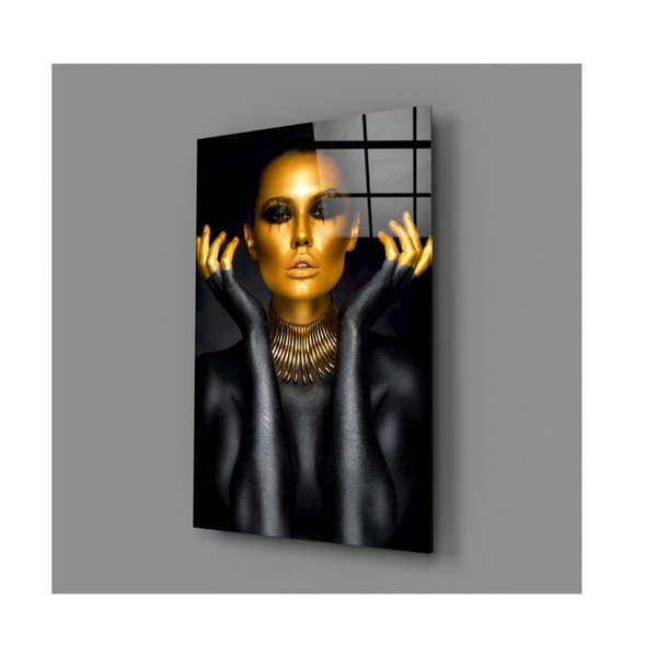 Sklenený obraz Insigne Golden Diva-image-4