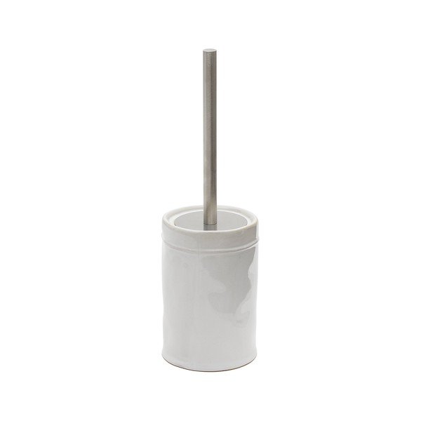 Krémová keramická WC kefa Savel – Kave Home-image-2