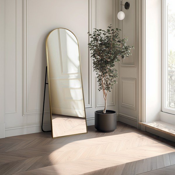 Nástenné/stojacie zrkadlo 50x140 cm Aurea – Styler-image-1