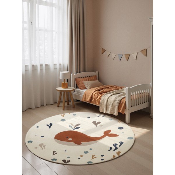 Detský koberec ø160 cm Moby – Hanse Home-image-1