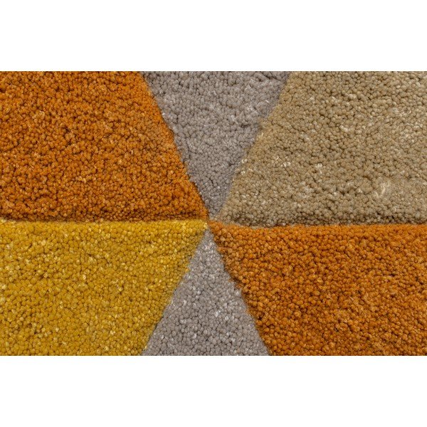 Žltý koberec Flair Rugs Scope, 80 x 150 cm-image-1