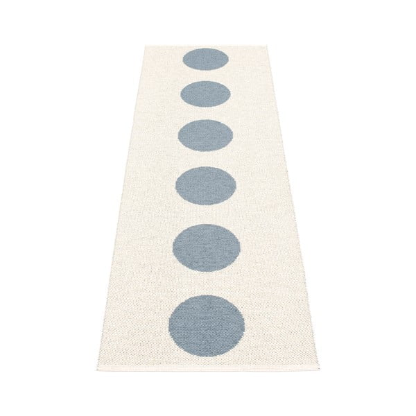 Svetlomodrý vnútorný a vonkajší behúň 70x225 cm Vera Storm – Pappelina-image-1