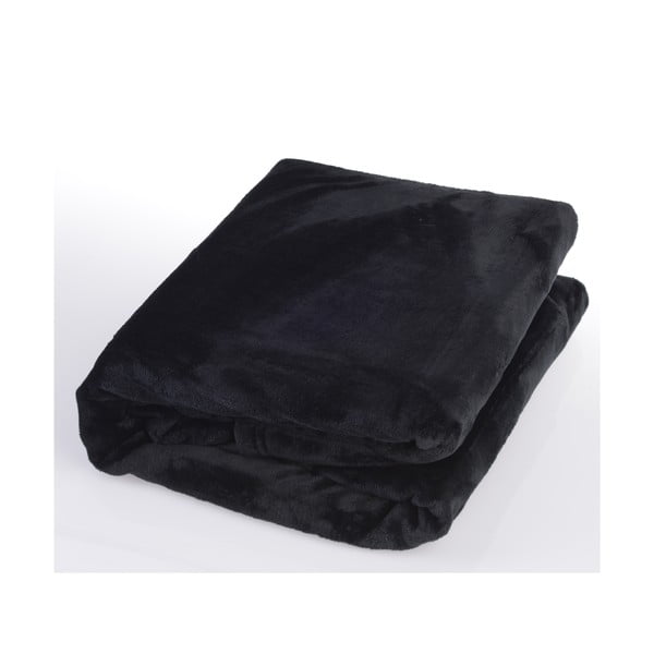 Čierna deka Gözze Memphis, 220 x 240 cm