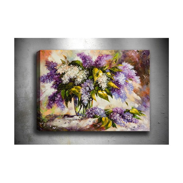 Obraz Tablo Center Purple Lilac, 70 × 50 cm