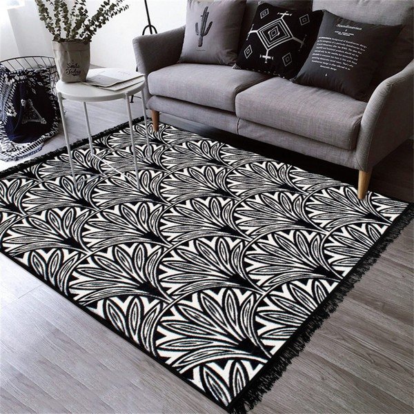 Obojstranný prateľný koberec Kate Louise Doube Sided Rug Palm, 120 × 180 cm-image-3