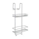 Závesná polička do kúpelne s 2 poschodiami Metaltex Onda