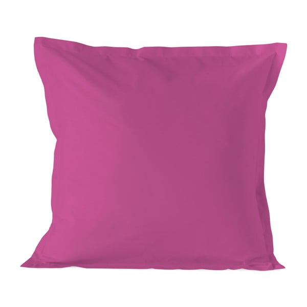 Ružová obliečka na  vankúš HF Living Basic, 60 x 60 cm