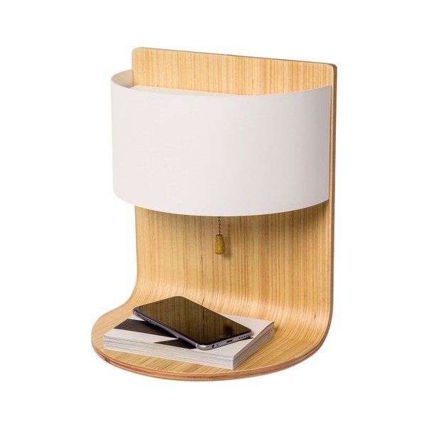 Nástenné svietidlo s 2 USB portami SULION Robert