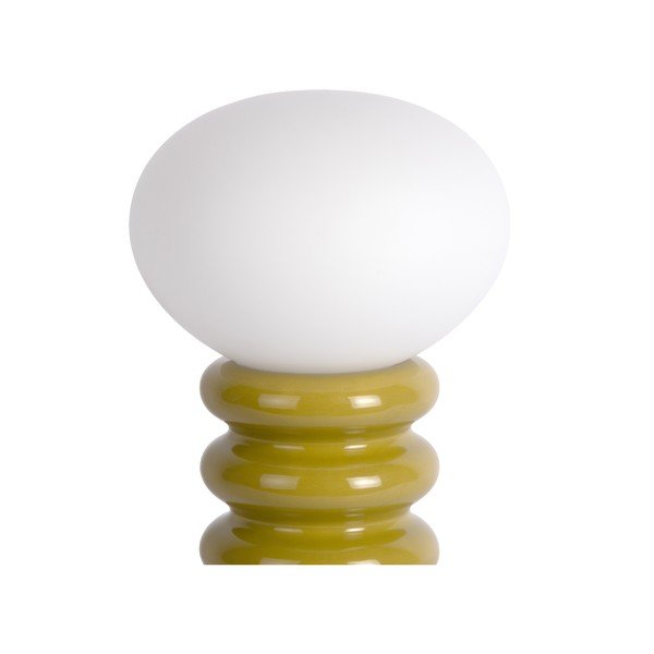 Khaki keramická stolová lampa (výška  33,5 cm) Catania Aro – Leitmotiv-image-4