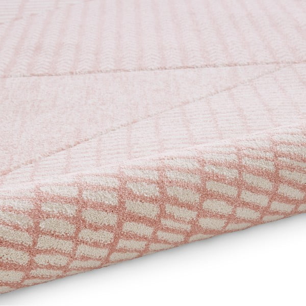 Svetloružový koberec 160x230 cm Larsson – Catherine Lansfield-image-3