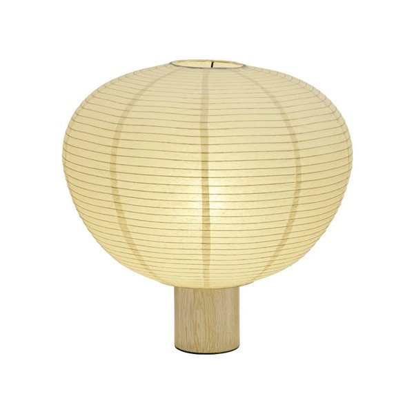 Biela/v prírodnej farbe stolová lampa s papierovým tienidlom (výška  45 cm) Kami – Blomus-image-3