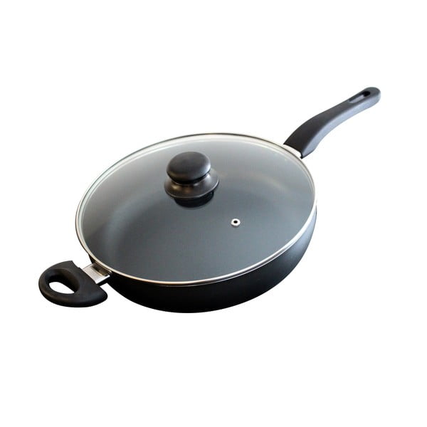 Hliníková panvica so sklenenou pokrievkou ELO, ø 28 cm-image-1