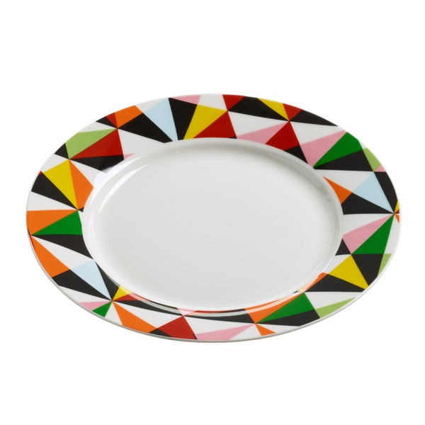 Porcelánový tanierik Maxwell & Williams Abstraction, ⌀ 20 cm