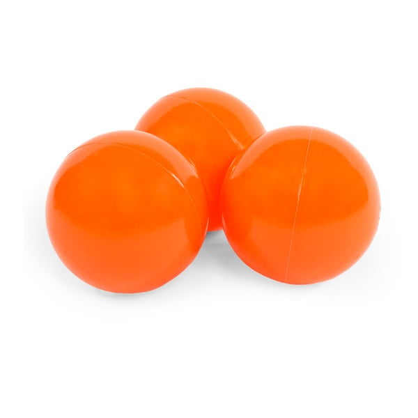 Sada 50 oranžových loptičiek do detského bazénika Misioo