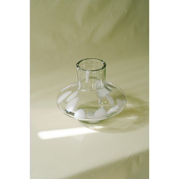 Sklenená ručne vyrobená váza (výška  28 cm) Glom – noo.ma-image-1