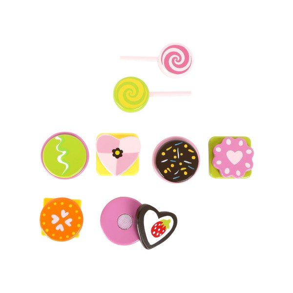Set detských drevených hračiek na výrobu cukríkov Legler Sweets-image-1