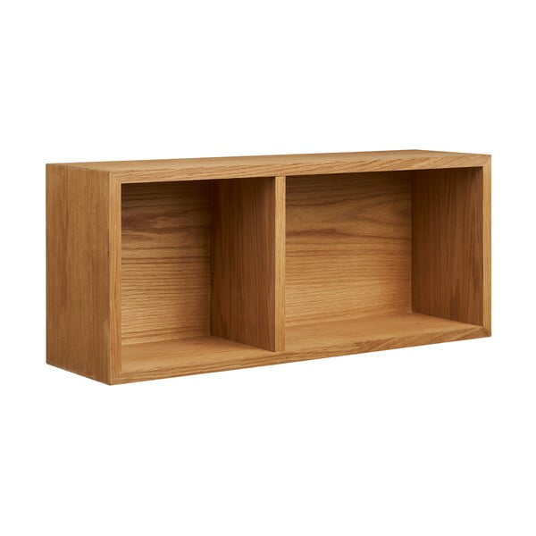 Poschodová polica v dekore duba v prírodnej farbe 71 cm Oshawa – House Nordic-image-3